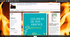 Desktop Screenshot of collectif-litterature.com